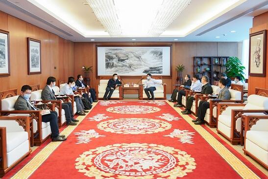 華能集團(tuán)有限公司總經(jīng)理、黨組副書記鄧建玲會見電力規(guī)劃設(shè)計(jì)總院院長杜忠明