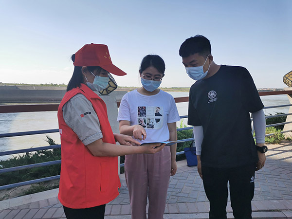 大唐海勃灣水利樞紐公司：保護(hù)母親河，我們在行動