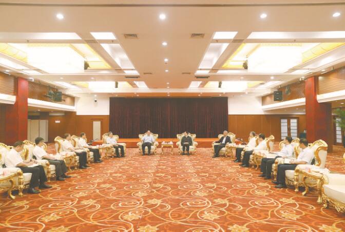 河南省委書記王國生、省長尹弘會見國家電網(wǎng)董事長、黨組書記毛偉明