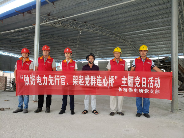 國網(wǎng)廣昌縣供電公司：開展“做好電力先行官、架起黨群連心橋”主題黨日活動(dòng)