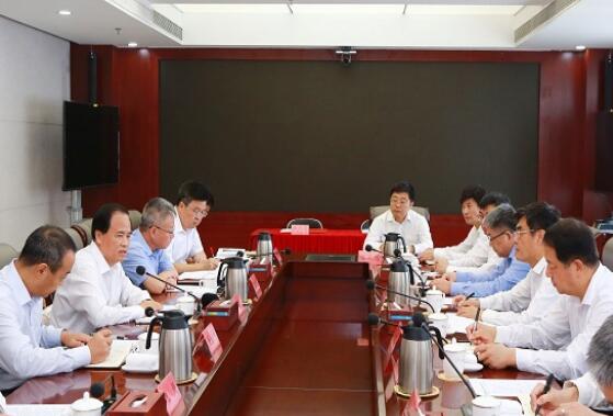 舒印彪拜會海南省委書記劉賜貴、省長沈曉明
