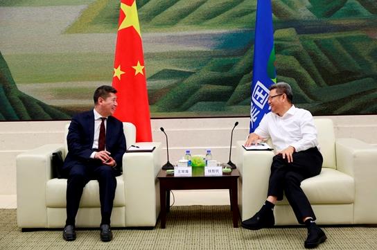 錢智民會(huì)見中信建投董事長(zhǎng)王常青、總裁李格平