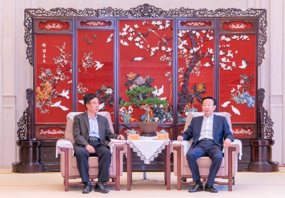 中國能建總經理、黨委副書記孫洪水拜訪揚州鎮(zhèn)江主要領導