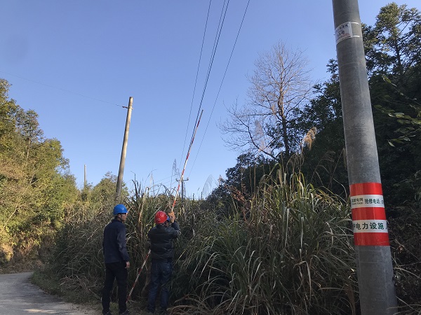 國網(wǎng)南豐縣供電公司：為電桿穿上“防撞衣”，確保交通安全