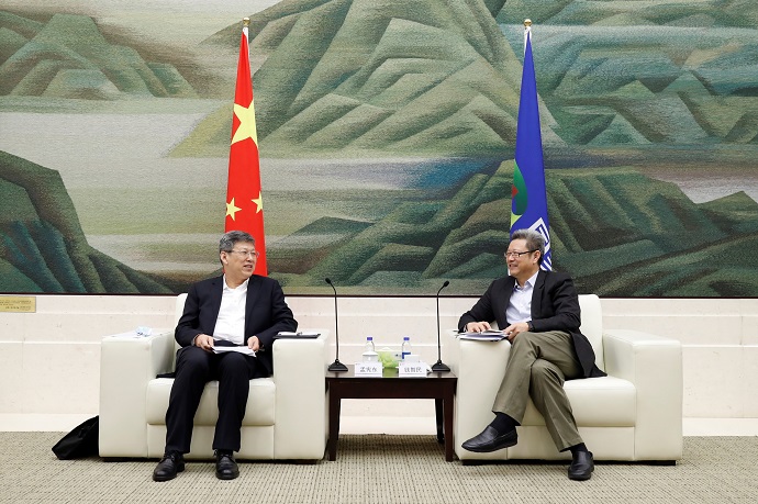 錢智民會(huì)見內(nèi)蒙古自治區(qū)黨委常委、通遼市委書記孟憲東