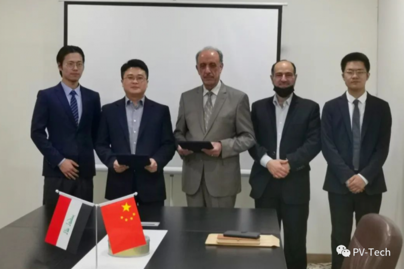 中國(guó)能建與伊拉克、越南簽署355MW光伏項(xiàng)目