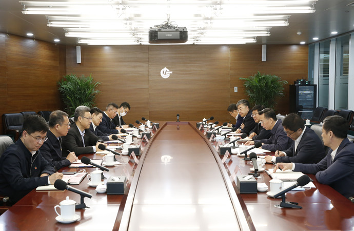錢智民拜會中國海油董事長、黨組書記汪東進(jìn)