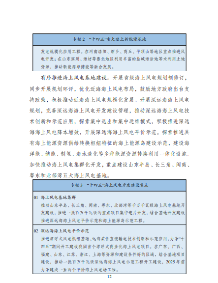 發(fā)改委、能源局等九部委聯(lián)合印發(fā)發(fā)布“十四五”可再生能源規(guī)劃！