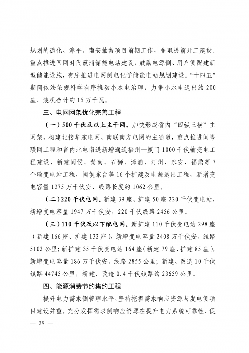 光伏新增300萬千瓦！福建省發(fā)布《“十四五”能源發(fā)展專項規(guī)劃》