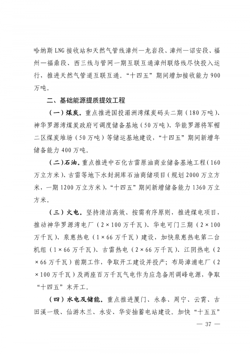 光伏新增300萬千瓦！福建省發(fā)布《“十四五”能源發(fā)展專項規(guī)劃》