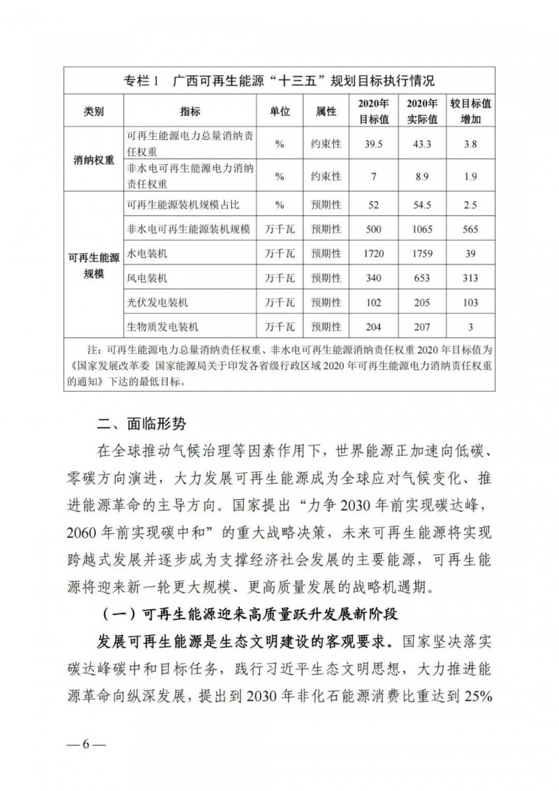 廣西“十四五”規(guī)劃：大力發(fā)展光伏發(fā)電，到2025年新增光伏裝機(jī)15GW！
