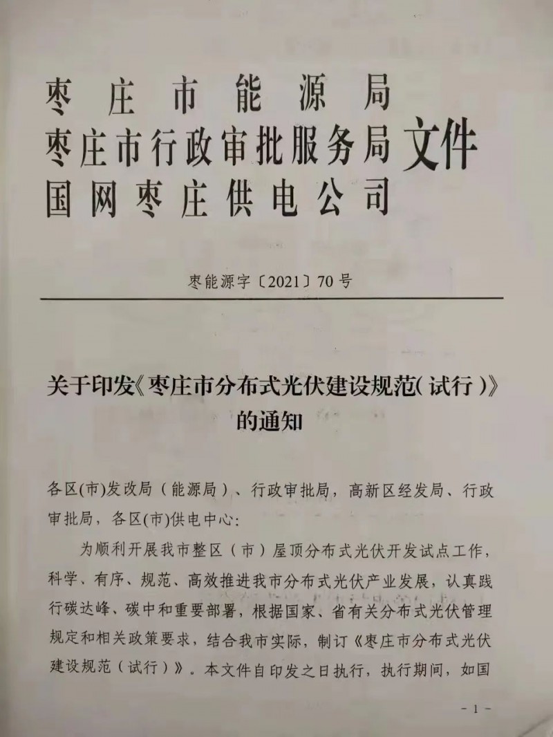 就地就近消納！光伏開發(fā)規(guī)模不應(yīng)超過(guò)電負(fù)荷60%！