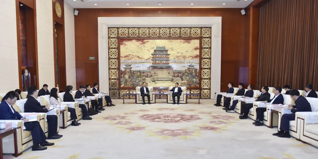 大唐集團(tuán)有限公司黨組書記、董事長鄒磊拜會江西省省長葉建春