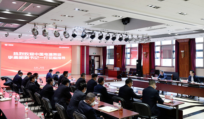 中國電建黨委副書記、董事李燕明到水電基礎局調(diào)研慰問