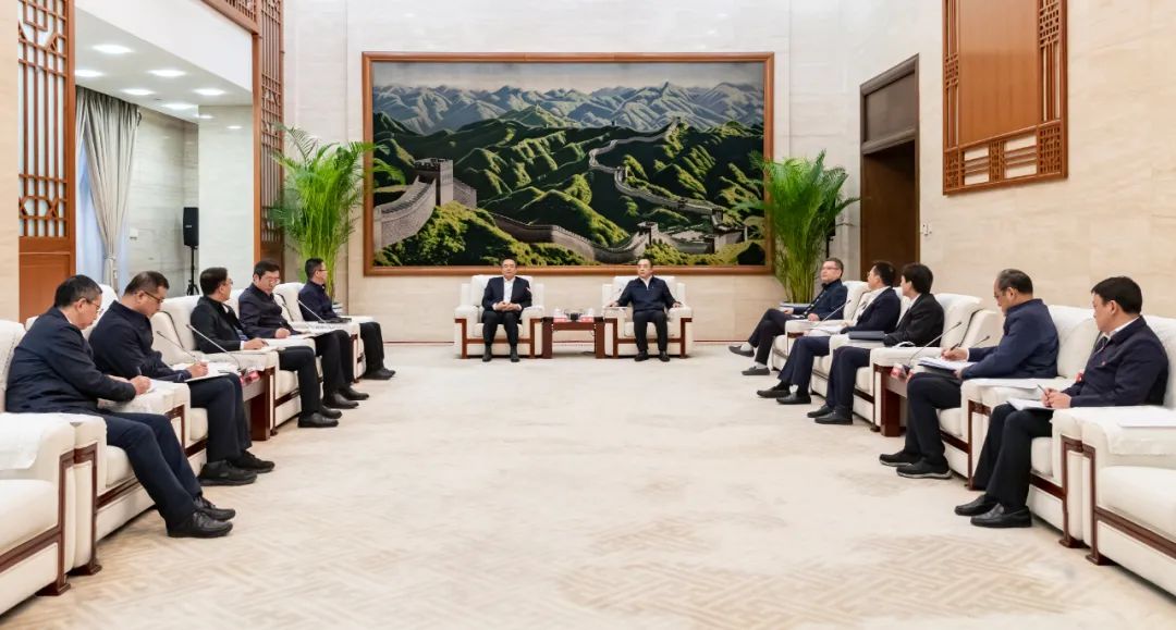 大唐集團(tuán)黨組書記、董事長鄒磊會(huì)見哈電集團(tuán)黨委書記、董事長曹志安