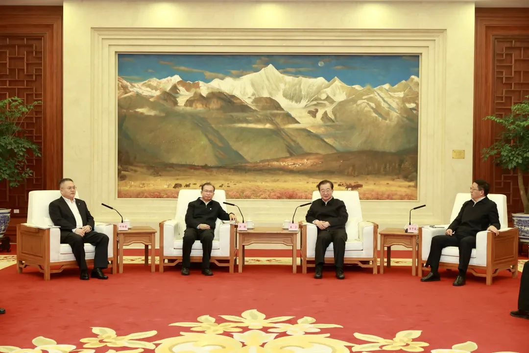 華電集團(tuán)董事長(zhǎng)江毅、總經(jīng)理葉向東拜會(huì)云南省委書(shū)記王寧、省長(zhǎng)王予波
