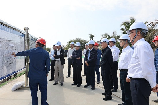 華能集團外部董事到海南分公司及昌江、石島灣核電基地調(diào)研