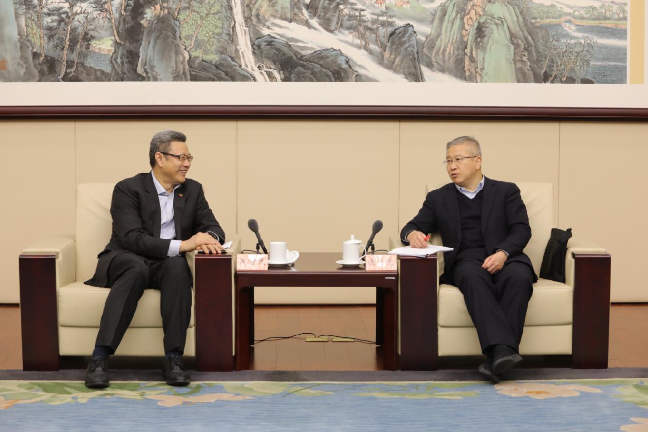 國家電投黨組書記、董事長錢智民拜會浙江省委常委、常務(wù)副省長徐文光