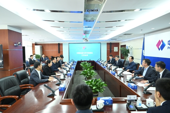 中國電建黨委書記、董事長丁焰章會見蘇州高新區(qū)黨工委書記毛偉