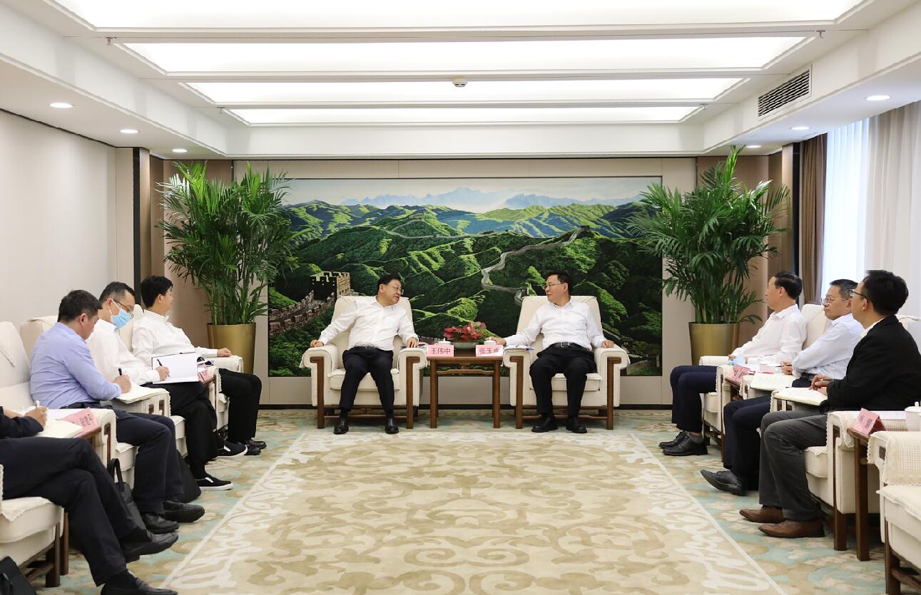國資委黨委書記、主任張玉卓會見廣東省政府主要負(fù)責(zé)同志