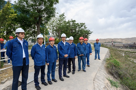 華能集團總經(jīng)理、黨組副書記鄧建玲到蘭州熱電公司調(diào)研