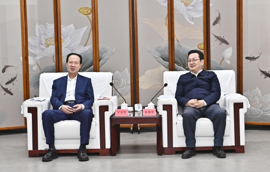 中國電建黨委書記、董事長丁焰章王斌拜會(huì)雄安新區(qū)黨工委書記、管委會(huì)主任張國華