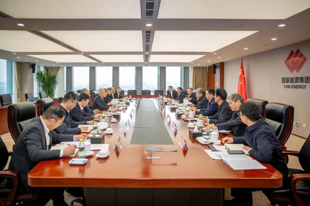 國(guó)家能源集團(tuán)黨組書記、董事長(zhǎng)劉國(guó)躍會(huì)見中國(guó)一重黨委書記、董事長(zhǎng)徐鵬