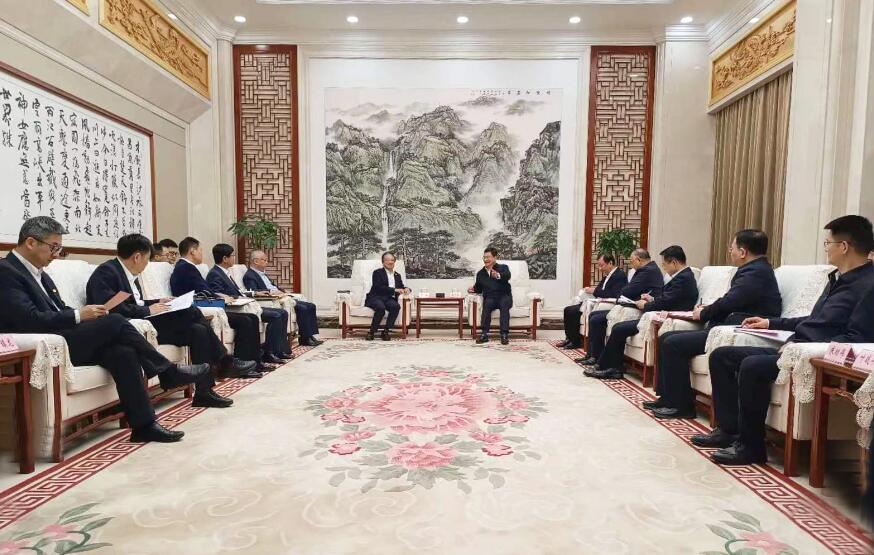 吳云拜會(huì)湖北省政府副省長(zhǎng)、黨組成員盛閱春
