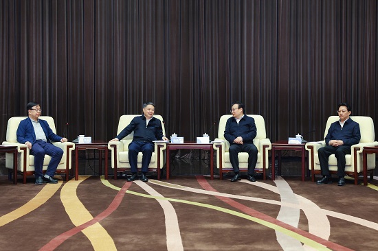 華能集團董事長溫樞剛、總經(jīng)理鄧建玲會見寧夏回族自治區(qū)黨委書記梁言順主席張雨浦