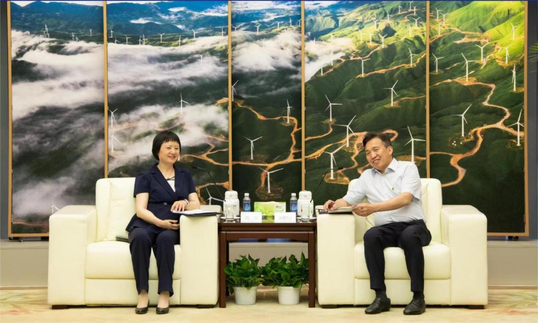 運(yùn)達(dá)股份黨委書記、董事長高玲拜訪國家電投黨