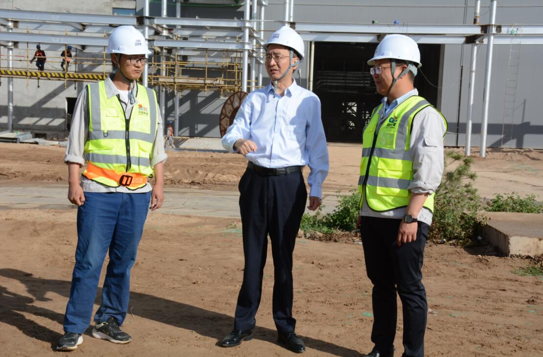 中國(guó)能建建筑集團(tuán)黨委委員、副總經(jīng)理汪公河到