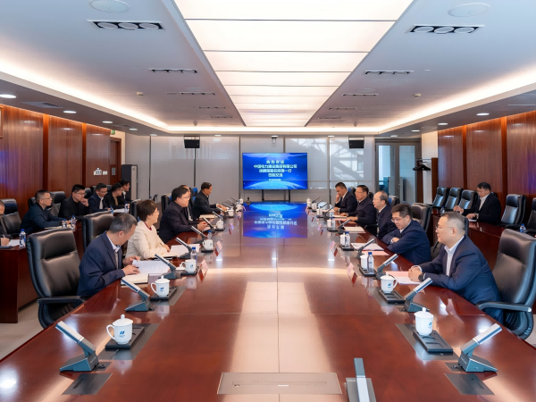 華電集團(tuán)副總經(jīng)理吳敬凱會見中國電建黨委常委、副總經(jīng)理徐鵬程
