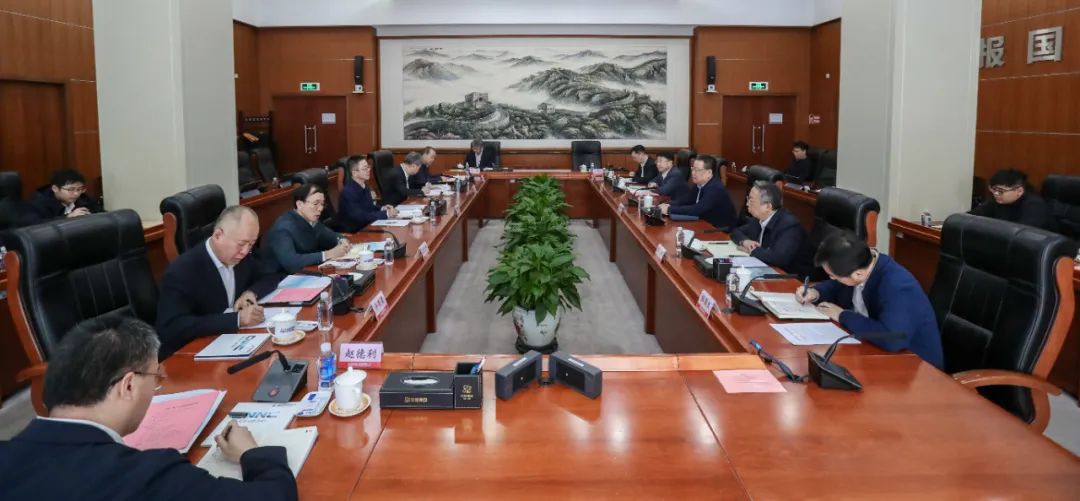 中核集團(tuán)會見中國一重董事、總經(jīng)理、黨委副書記呂智強一行