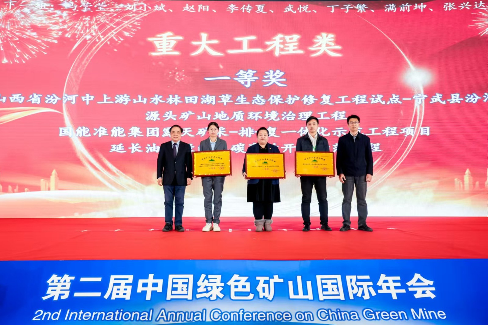 準(zhǔn)能集團在中國綠色礦山國際年會中獲多個專業(yè)獎項