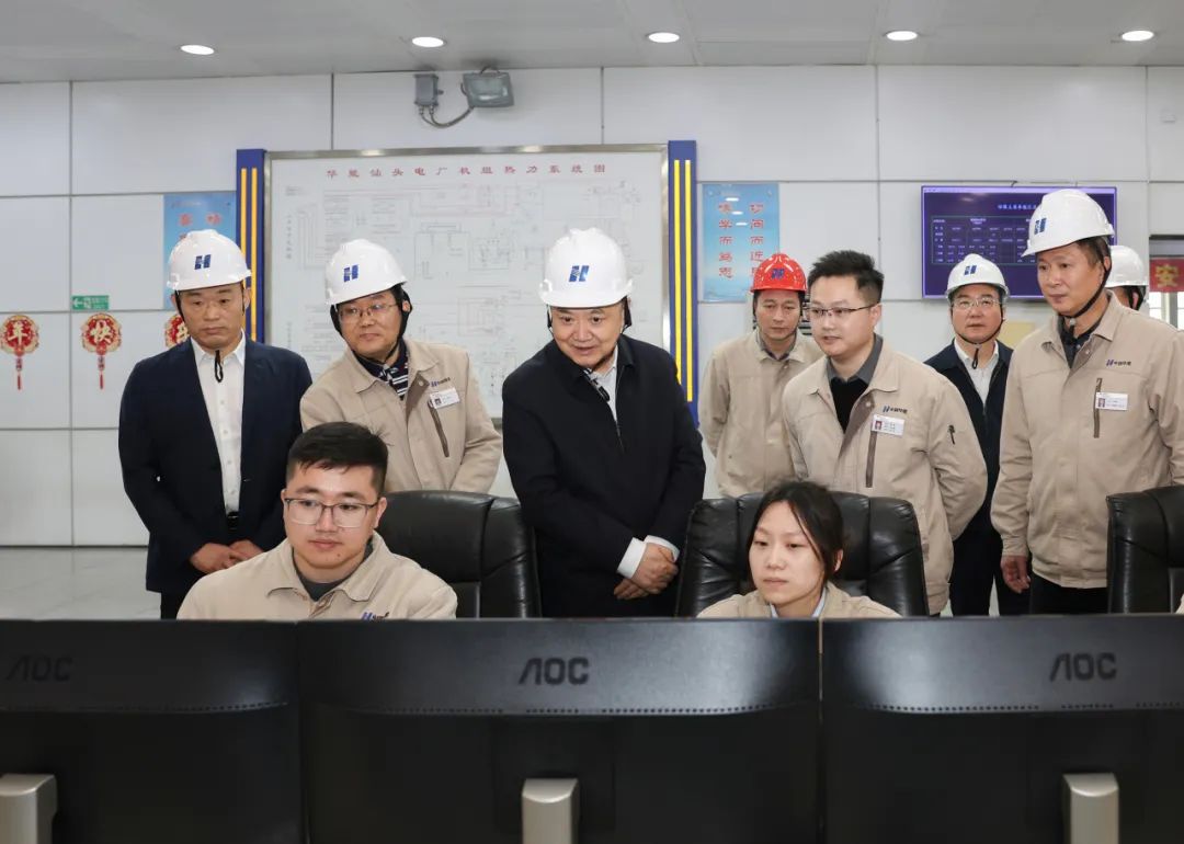 華能集團(tuán)董事長、黨組書記溫樞剛到南方分公司調(diào)研
