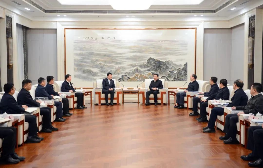 大唐集團黨組書記呂軍、總經(jīng)理張傳江拜會遼寧省委書記郝鵬、省長李樂成