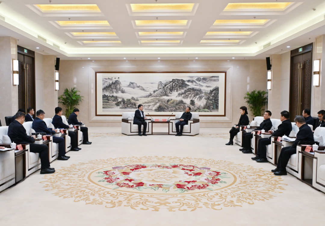 大唐集團董事長呂軍、總經(jīng)理張傳江拜會內(nèi)蒙古自治區(qū)黨委書記孫紹騁政府主席王莉霞